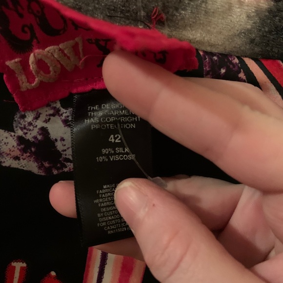 Runway Custo silk cropped blazer - Picture 13 of 15